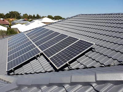 Solar panels are considered when roof restoration occurs