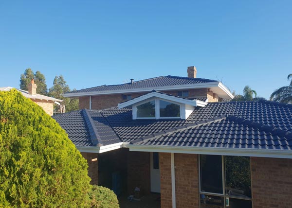 Roof Restoration in Mandurah by Kenny's Roofing.